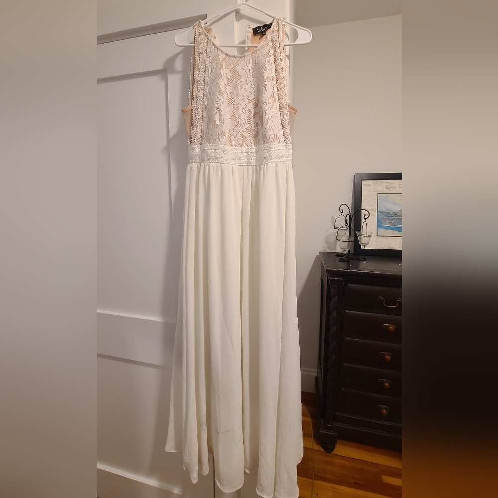 Lulus white dress